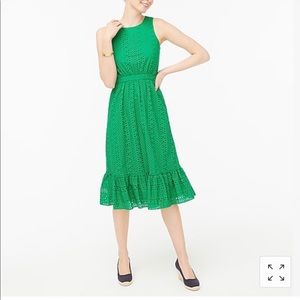 Embroided Tired Midi Dress